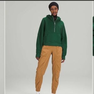 LULULEMON Scuba Oversized Half Zip Hoodie in Everglade Green 🤩